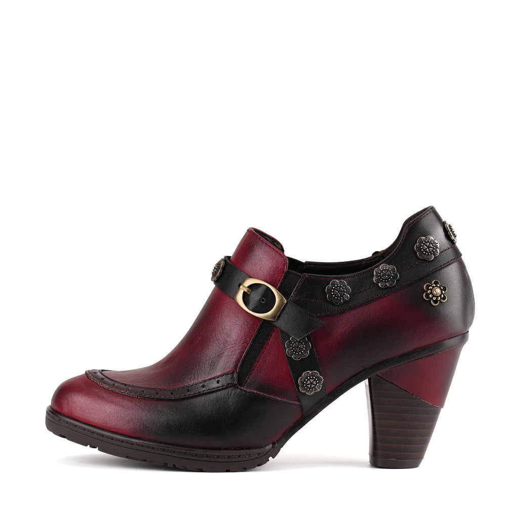 Vintage Elegant Heeled Pumps