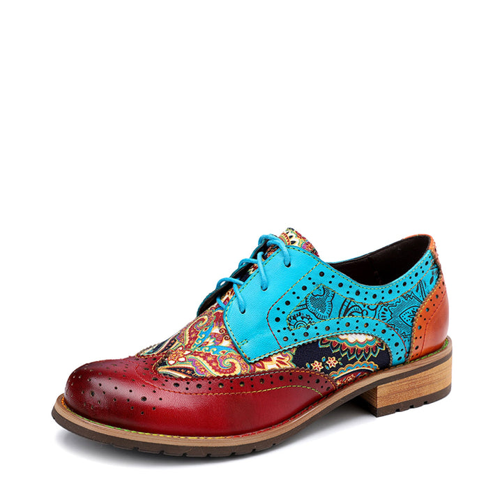 Bohemian Handmade  Brogue Shoes