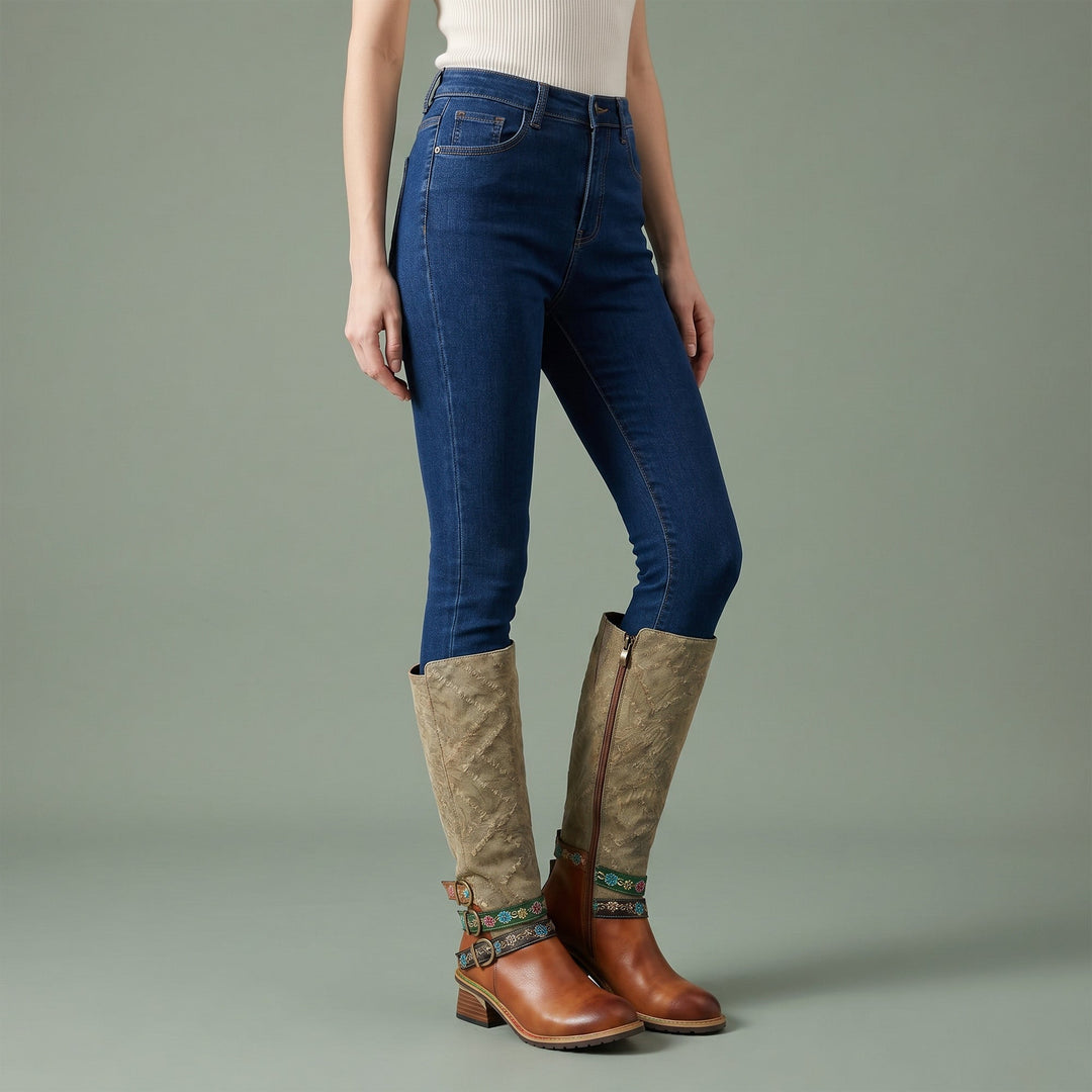 New Leisure Handmade Knee High Boots