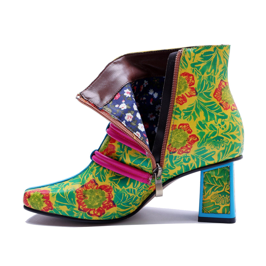 Bloom Fantasy Ankle Boots