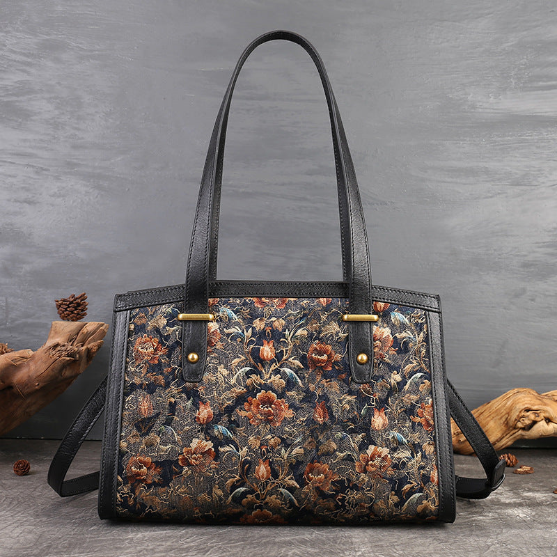 Handcrafted Large Capacity Boston Pillow Shoulder Bag