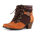 Floral Scallop Vintage Boots