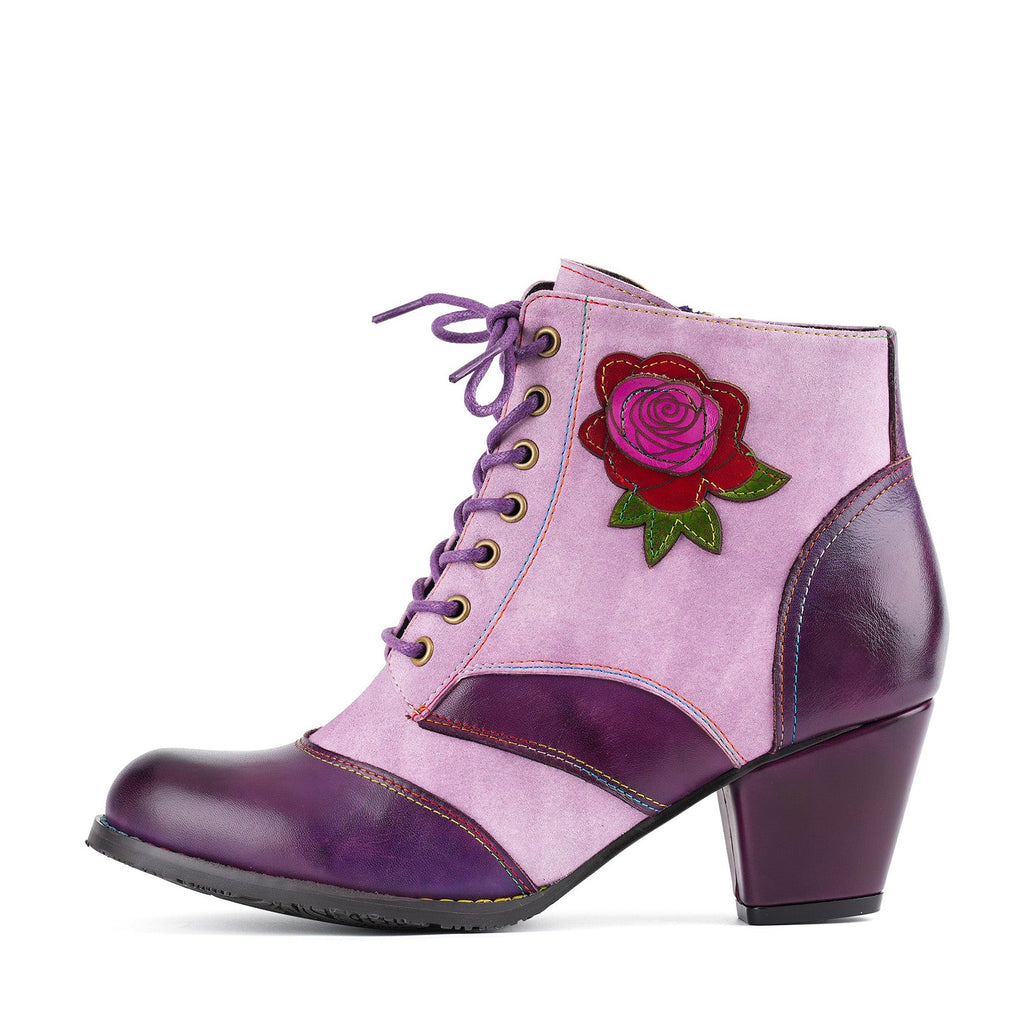 Violet Rose Ankle Boots