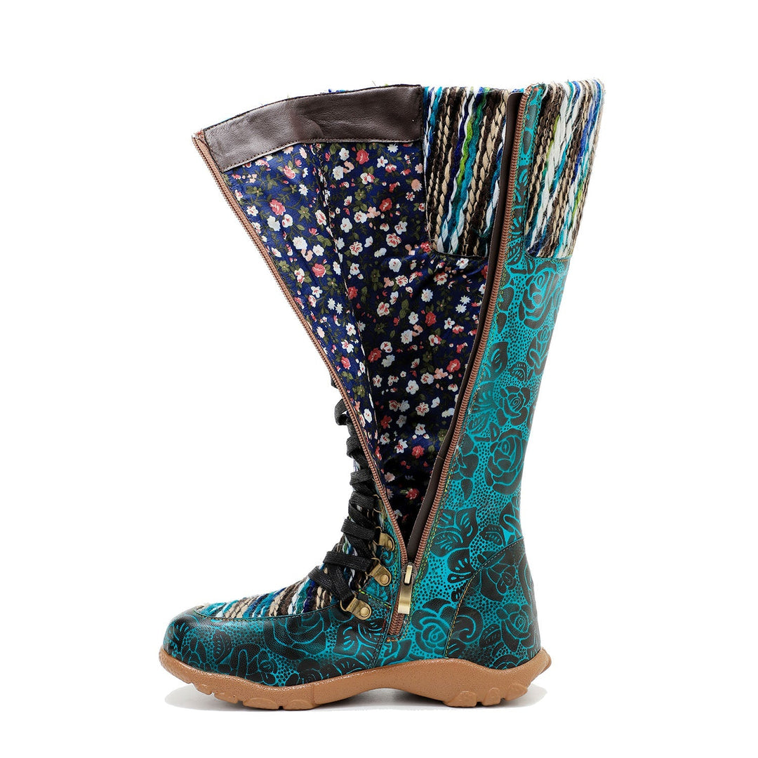 Leather Handmade Comfortable Casual Walking Boots