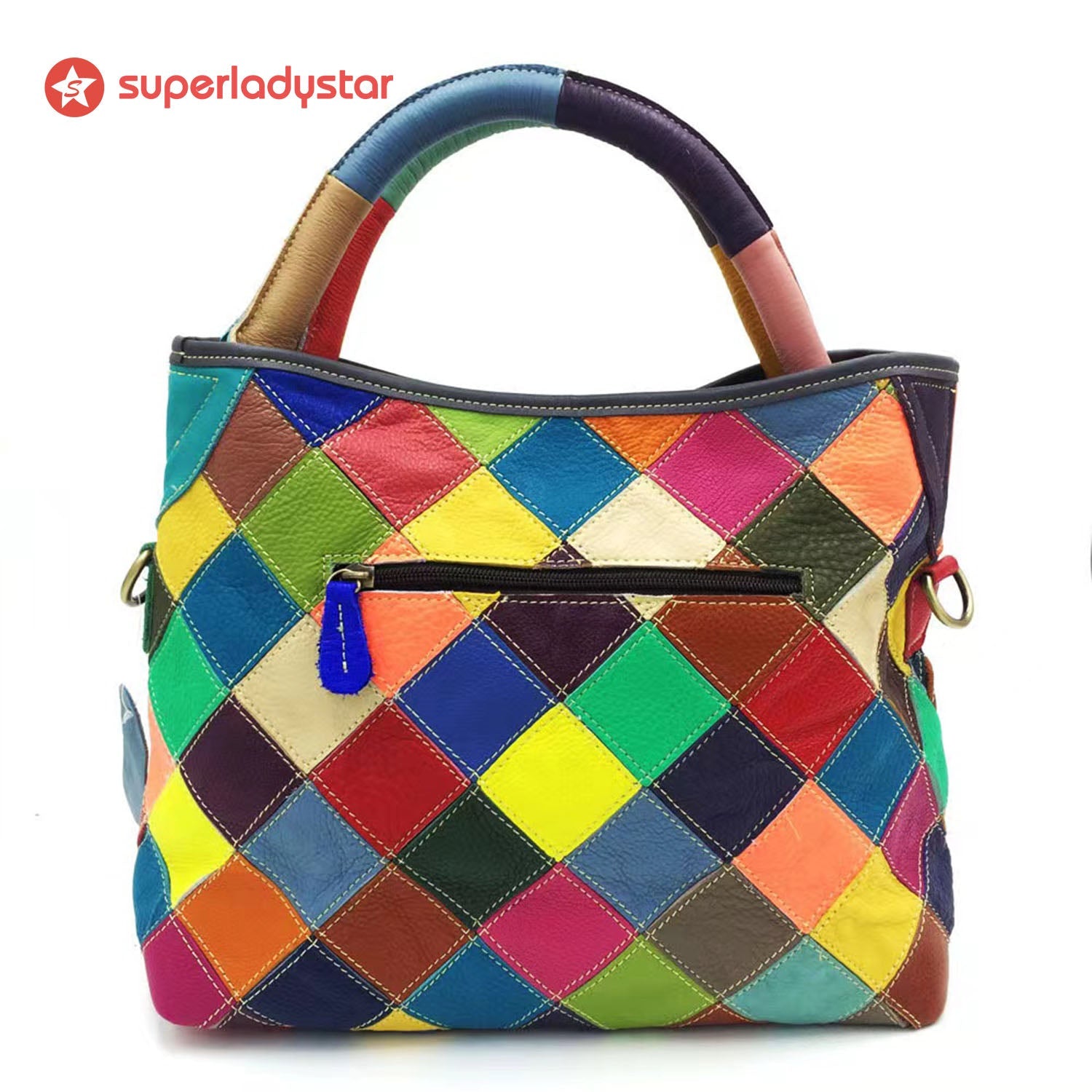 Vintage Fashion Colorful Handbag