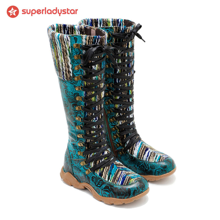 Leather Handmade Comfortable Casual Walking Boots