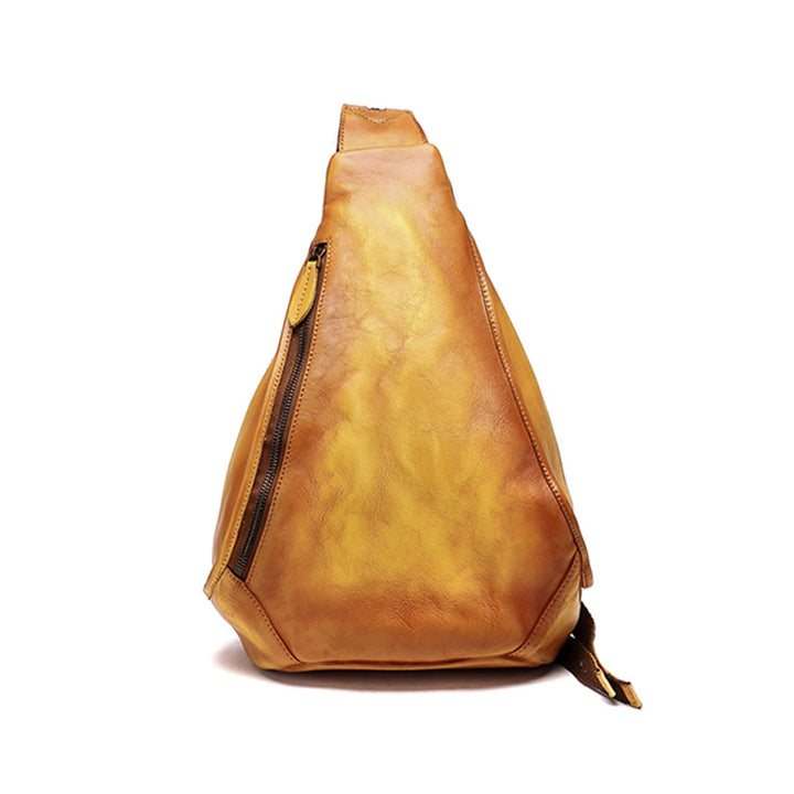 Retro Handmade Leather Crossbody Bag