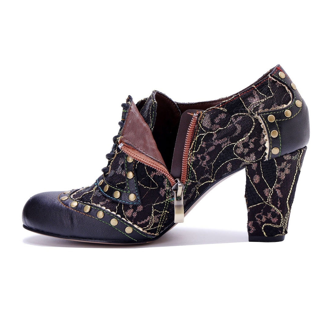 Handmade Leather Elegant Comfy Pump