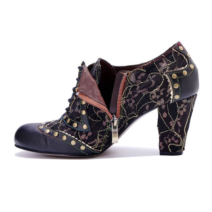 Handmade Leather Elegant Comfy Pump